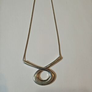 Elegant Silver Necklace